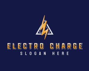 Electricity Energy Bolt logo design