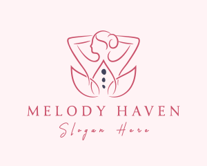 Lady Flower Massage Logo