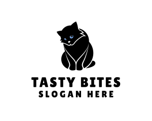 Cute Kitten Cat logo