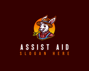 Agricultural Rabbit Farmer logo