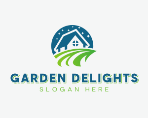 Garden Lawn Landscaping logo design