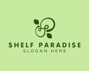 Natural Leaf Letter S  logo design