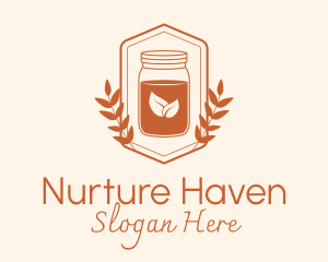 Healthy Kombucha Jar Logo