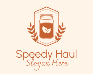 Healthy Kombucha Jar Logo