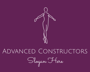 Ballet Dance Dancer logo design