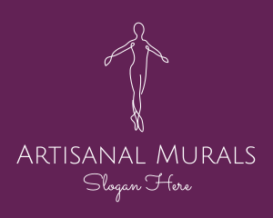 Ballet Dance Dancer logo design