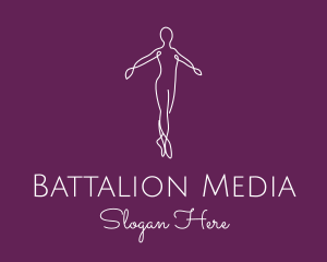 Ballet Dance Dancer logo design