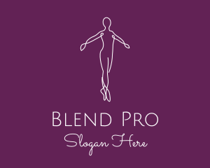 Ballet Dance Dancer logo design