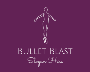 Ballet Dance Dancer logo design