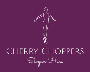 Ballet Dance Dancer logo design