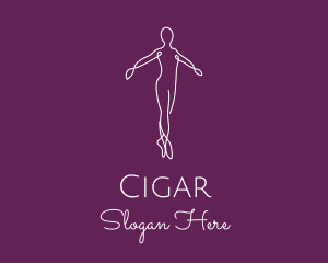 Ballet Dance Dancer logo design