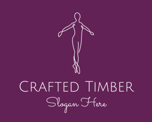 Ballet Dance Dancer logo design