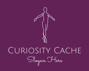 Ballet Dance Dancer logo design