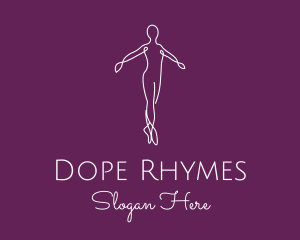 Ballet Dance Dancer logo design