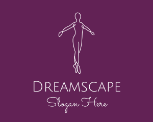 Ballet Dance Dancer logo design