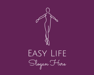 Ballet Dance Dancer logo design