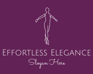 Ballet Dance Dancer logo design