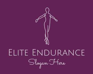 Ballet Dance Dancer logo design