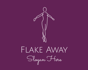 Ballet Dance Dancer logo design