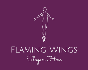 Ballet Dance Dancer logo design