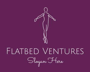 Ballet Dance Dancer logo design