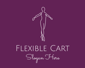 Ballet Dance Dancer logo design