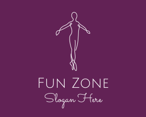 Ballet Dance Dancer logo design