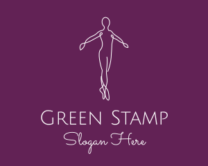 Ballet Dance Dancer logo design