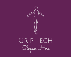 Ballet Dance Dancer logo design