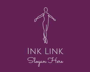 Ballet Dance Dancer logo design