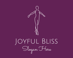 Ballet Dance Dancer logo design