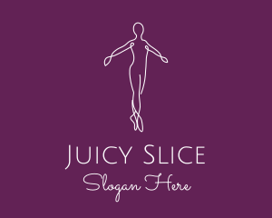 Ballet Dance Dancer logo design