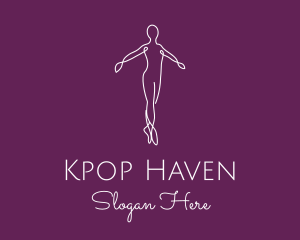 Ballet Dance Dancer logo design