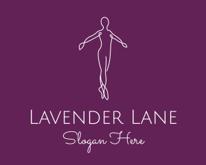 Ballet Dance Dancer logo design