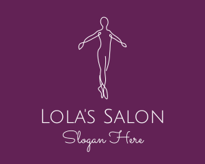 Ballet Dance Dancer logo design