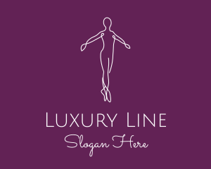 Ballet Dance Dancer logo design