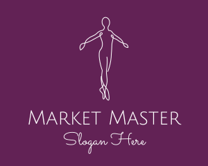 Ballet Dance Dancer logo design