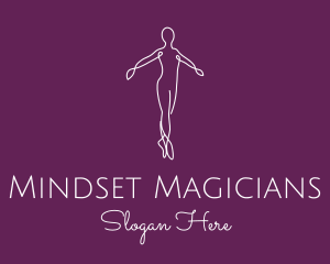 Ballet Dance Dancer logo design