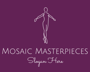 Ballet Dance Dancer logo design