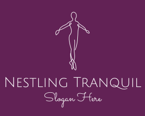 Ballet Dance Dancer logo design