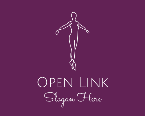 Ballet Dance Dancer logo design