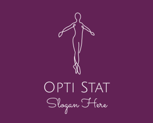 Ballet Dance Dancer logo design