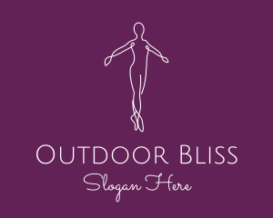 Ballet Dance Dancer logo design