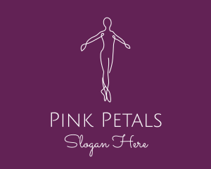 Ballet Dance Dancer logo design