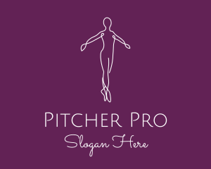 Ballet Dance Dancer logo design