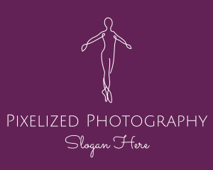 Ballet Dance Dancer logo design