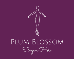 Ballet Dance Dancer logo design