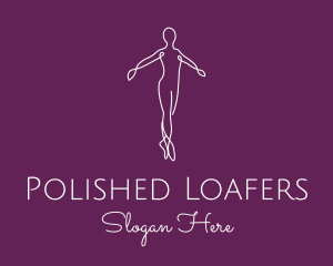 Ballet Dance Dancer logo design