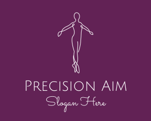 Ballet Dance Dancer logo design