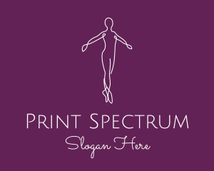 Ballet Dance Dancer logo design